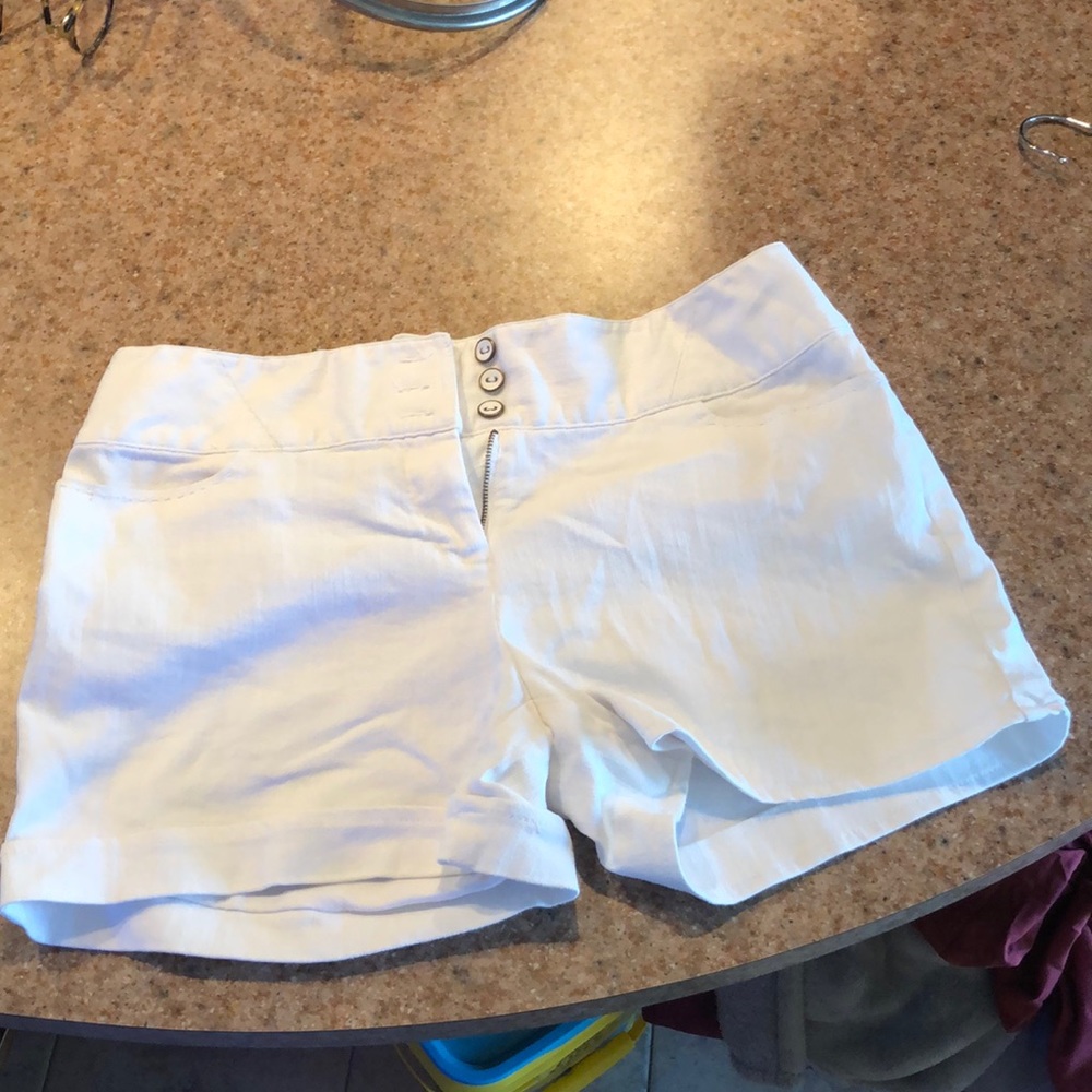 Maurices - white dress shorts